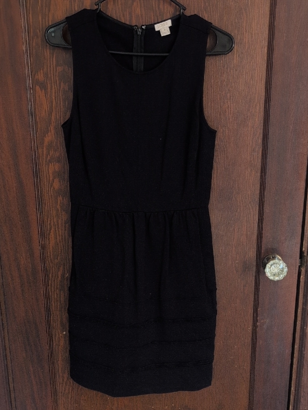 Classic Black Sleeveless Sheath Dress - J.CREW